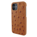 Piel Frama iPhone 12 mini LuxInlay Leather Case - Ostrich Tan