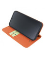 Piel Frama iPhone 13 FramaSlimCards Leather Case - Orange