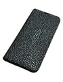 Piel Frama iPhone 13 Pro FramaSlimCards Leather Case - Black Cowskin-Stingray