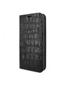 Piel Frama iPhone 13 Pro Max FramaSlimCards Leather Case - Black Cowskin-Crocodile
