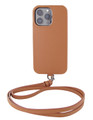 Piel Frama iPhone 13 Pro Max Neckstrap - Tan