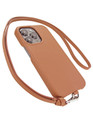 Piel Frama iPhone 13 Pro Max Neckstrap - Tan