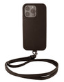 Piel Frama iPhone 13 Pro Max Neckstrap - Brown