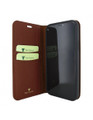 Piel Frama iPhone 14 Plus FramaSlimCards Leather Case - Brown Cowskin-Crocodile