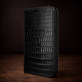 Piel Frama iPhone 14 Pro FramaSlimCards Leather Case - Black Cowskin-Lizard