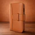 Piel Frama iPhone 14 Pro Max WalletMagnum Leather Case - Tan