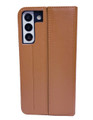 Piel Frama Galaxy S22 Plus FramaSlimCards Leather Case - Tan