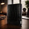Piel Frama 943 Black Crocodile  FramaSlim Leather Case for Apple iPad 10.9" 10th Gen. (2022)