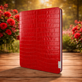 Piel Frama 943 Red Crocodile FramaSlim Leather Case for Apple iPad 10.9" 10th Gen. (2022)