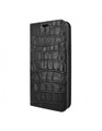 Piel Frama iPhone 15 Plus Black Crocodile FramaSlim Leather Case