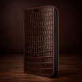 Piel Frama iPhone 15 Plus Brown Lizard FramaSlim Leather Case