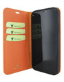 Piel Frama iPhone 15 Plus Orange Crocodile FramaSlim Leather Case
