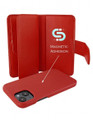Piel Frama iPhone 15 Plus Red WalletMagnum Leather Case
