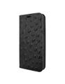 Piel Frama iPhone 15 Pro Max Black Ostrich FramaSlim Leather Case