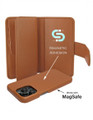 Piel Frama iPhone 15 Pro Max Tan WalletMagnum Leather Case