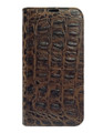 Piel Frama iPhone 15 Pro SPECIAL Brown Crocodile FramaSlim Leather Case