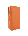 Piel Frama iPhone 15 Orange WalletMagnum Leather Case