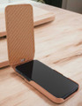 Piel Frama Tan Ostrich iMagnum Leather Case for iPhone 16 Pro | iPhone 16