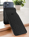 Piel Frama Black Lizard iMagnum Leather Case for iPhone 16 Pro Max | iPhone 16 Plus