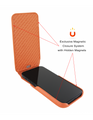Piel Frama Orange Crocodile iMagnum Leather Case for iPhone 16 Pro Max | iPhone 16 Plus