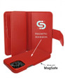 Piel Frama Red WalletMagnum Leather Case for iPhone 16