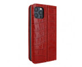 Piel Frama Red Crocodile FramaSlim Leather Case for iPhone 16 Plus