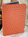 Piel Frama 819 Orange Ostrich FramaSlim Leather Case for iPad Air 13-inch (2024-2025)
