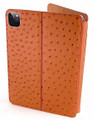 Piel Frama 819 Orange Ostrich FramaSlim Leather Case for iPad Air 13-inch (2024-2025)