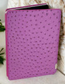 Piel Frama Burgundy Ostrich FramaSlim Leather Case for iPad Air 13-inch (2024-2025)