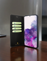 Piel Frama 501 Black Lizard FramaSlimCards Leather Case for Samsung Galaxy S25 Ultra