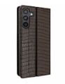 Piel Frama Brown Lizard FramaSlimCards Leather Case for Samsung Galaxy S25