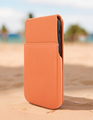 Piel Frama Orange iMagnum Leather Case for iPhone 16e