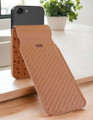 Piel Frama Tan Ostrich iMagnum Leather Case for iPhone 16e