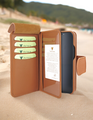 Piel Frama Tan WalletMagnum Leather Case for iPhone 16e