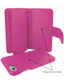 Piel Frama Pink Crocodile WalletMagnum Leather Case for iPhone 16e