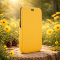 Piel Frama 536 Yellow iMagnum Leather Case for iPhone 17 Pro