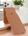 Piel Frama 536 Tan Ostrich iMagnum Leather Case for iPhone 17 Pro