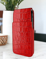 Piel Frama 531 Red Crocodile iMagnum Leather Case for iPhone Air