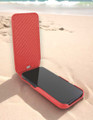 Piel Frama 526 Red Crocodile iMagnum Leather Case for iPhone 17