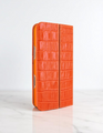 Piel Frama 542 Orange Crocodile Folio Style Magnetic Leather Case for iPhone 17 Pro Max