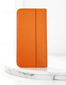 Piel Frama 537 Orange Folio Style Magnetic Leather Case for iPhone 17 Pro