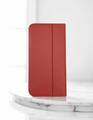 Piel Frama 532 Red Folio Style Magnetic Leather Case for iPhone Air