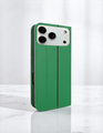 Piel Frama 534 Green FramaSlim Book Style Leather Case for iPhone 17 Pro