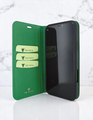 Piel Frama 524 Green FramaSlim Book Style Leather Case for iPhone 17