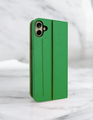 Piel Frama 524 Green FramaSlim Book Style Leather Case for iPhone 17