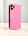 Piel Frama 524 Pink FramaSlim Book Style Leather Case for iPhone 17
