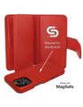 Piel Frama 535 Red Crocodile WalletMagnum Leather Case for iPhone 17 Pro