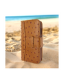 Piel Frama 535 Tan Ostrich WalletMagnum Leather Case for iPhone 17 Pro