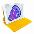 Piel Frama iPad Pro 12.9 2017 FramaSlim Leather Case - Yellow Cowskin-Crocodile
