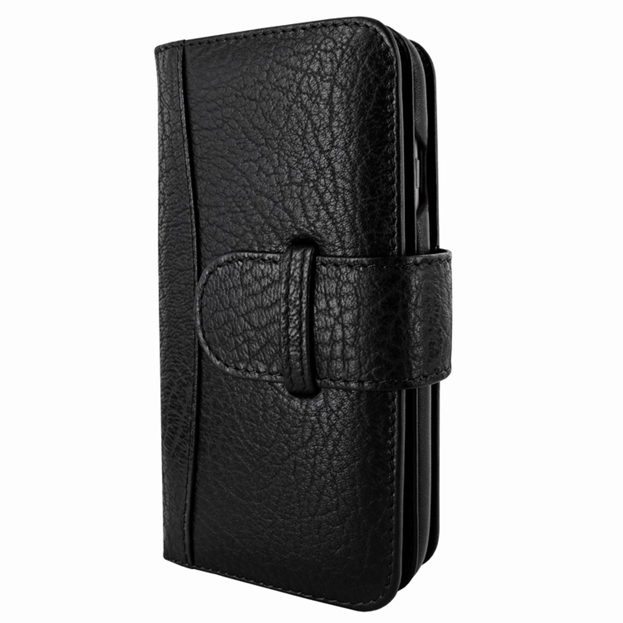Piel Frama iPhone 7 / 8 WalletMagnum Leather Case - Black iForte